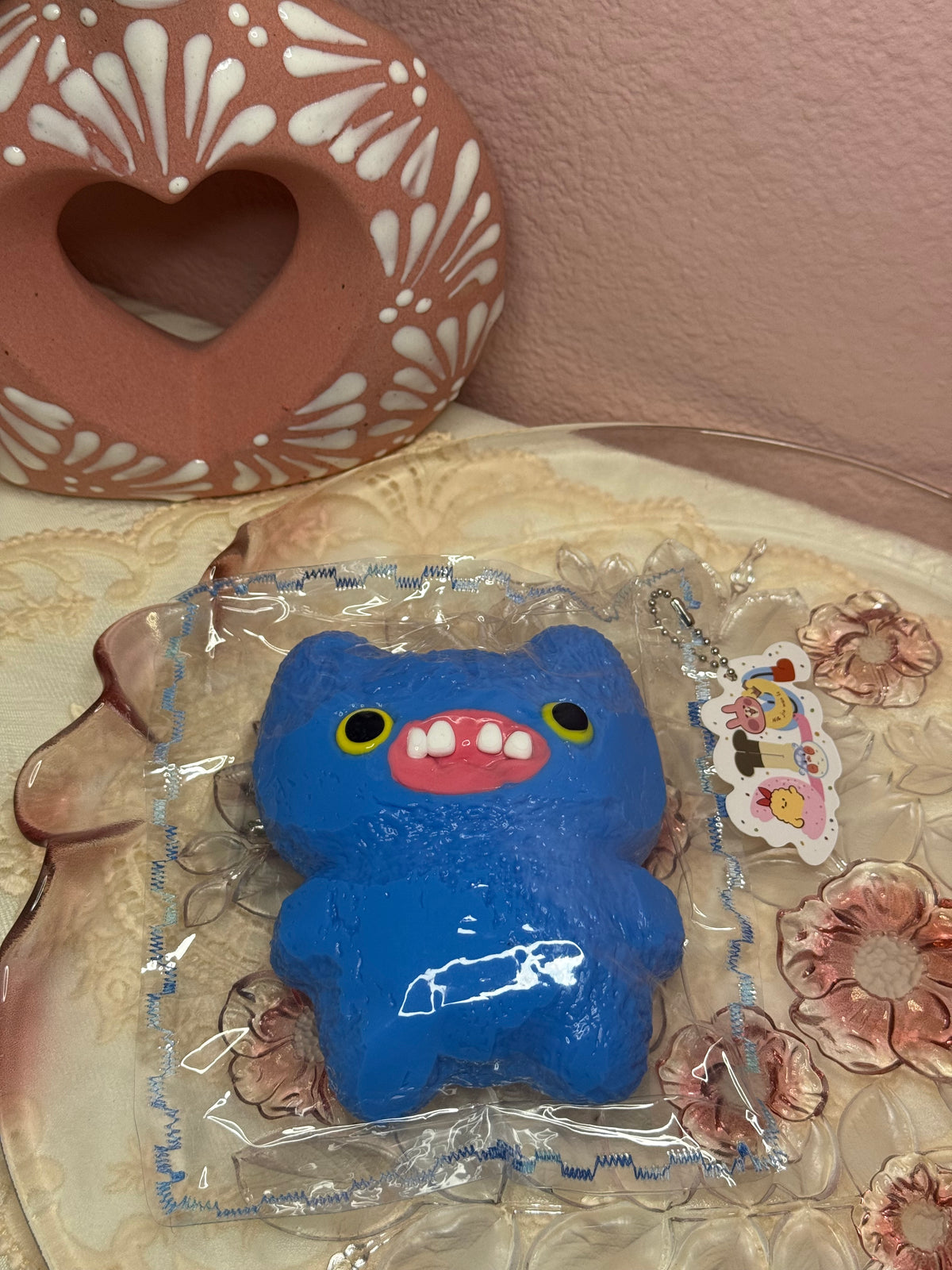 Bright Blue Fuggler Taba - Food Grade Silicone Squishy
