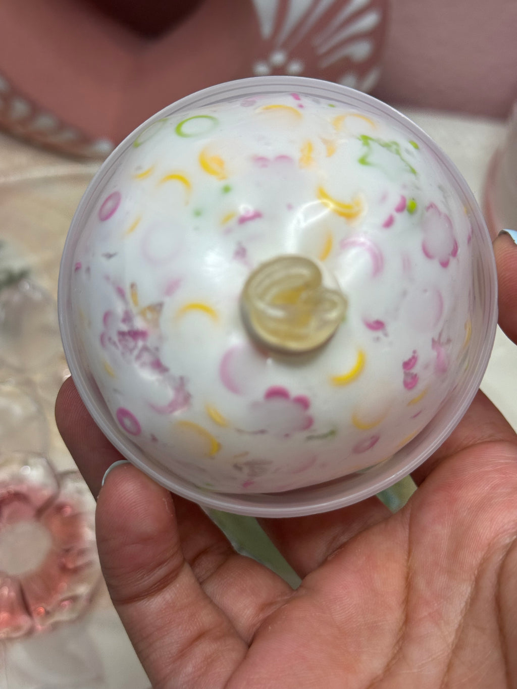 Crunchy Yogurt Balls - Large Handmade Crunchy Squishy
