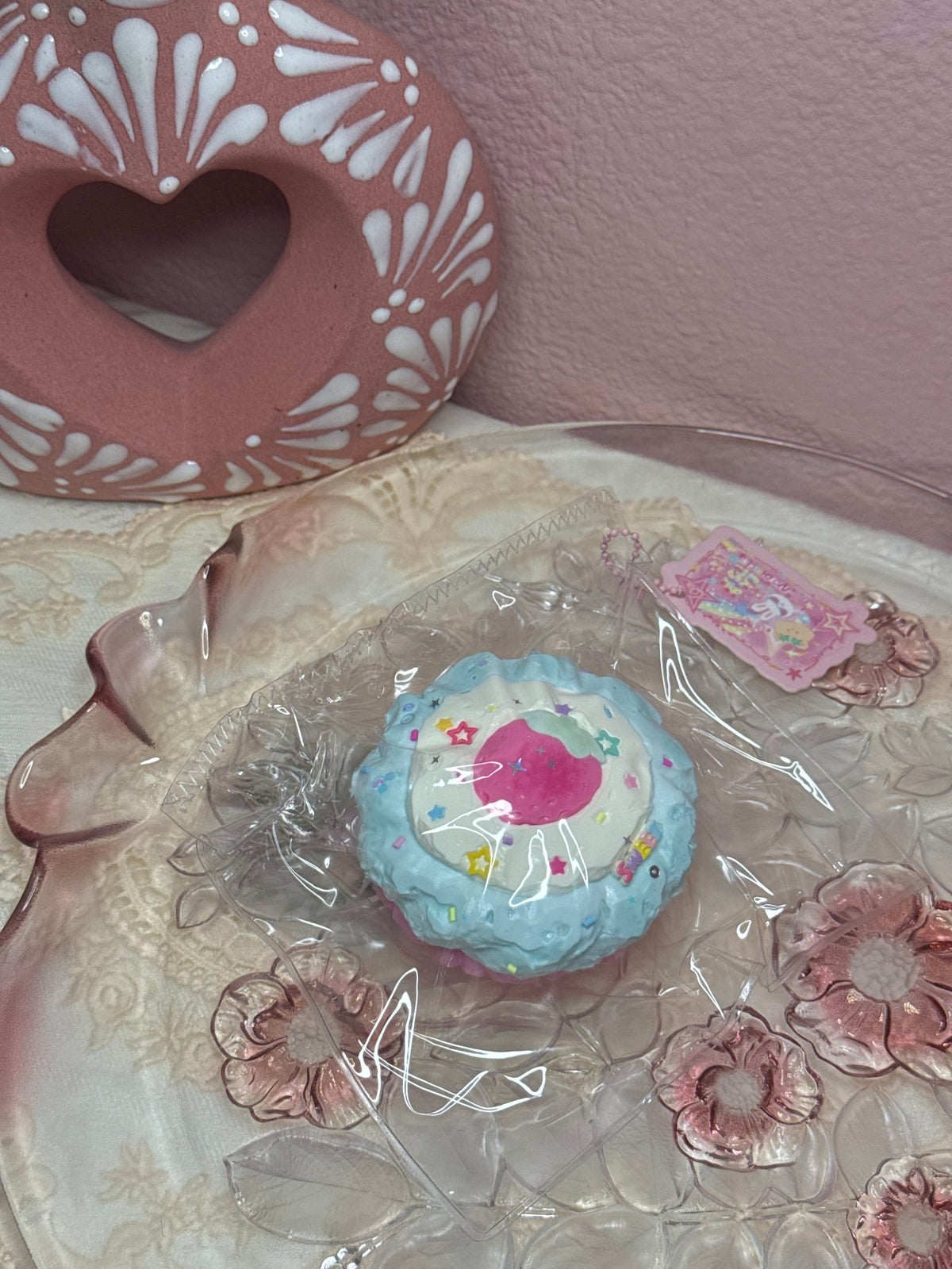 Strawberry Dream Cake Taba - Food Grade Silicone Squishy