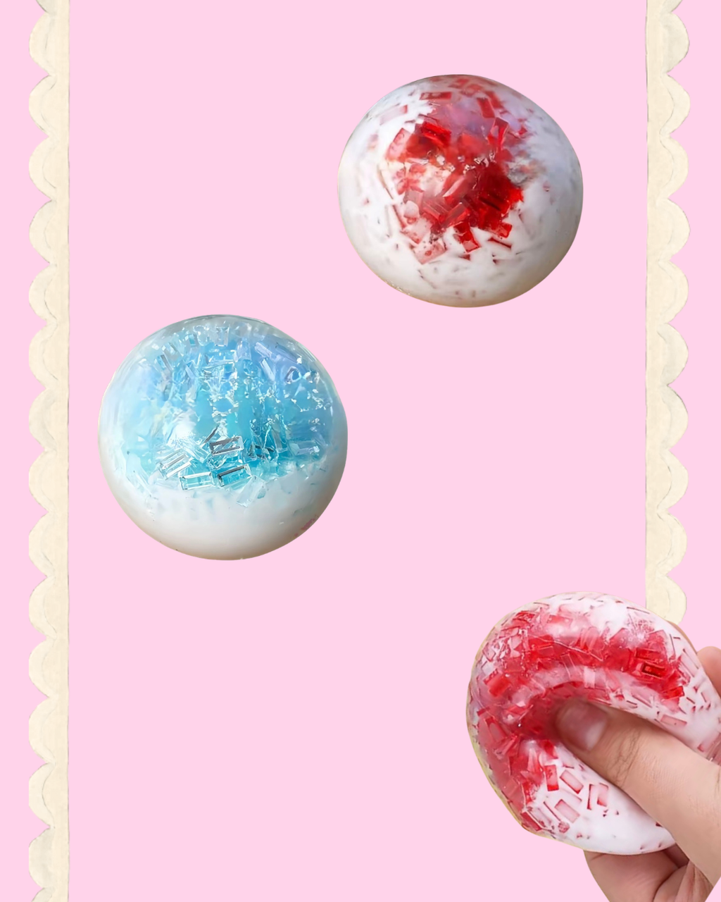 Crunchy Crystal Yogurt Ball