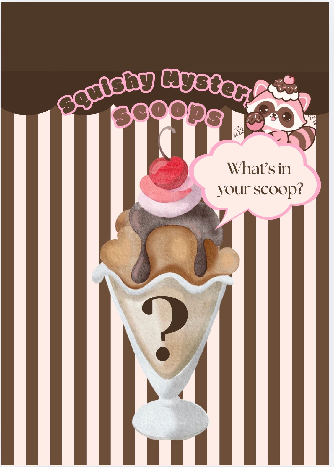 Cutie Pop Squishies Mystery Scoops
