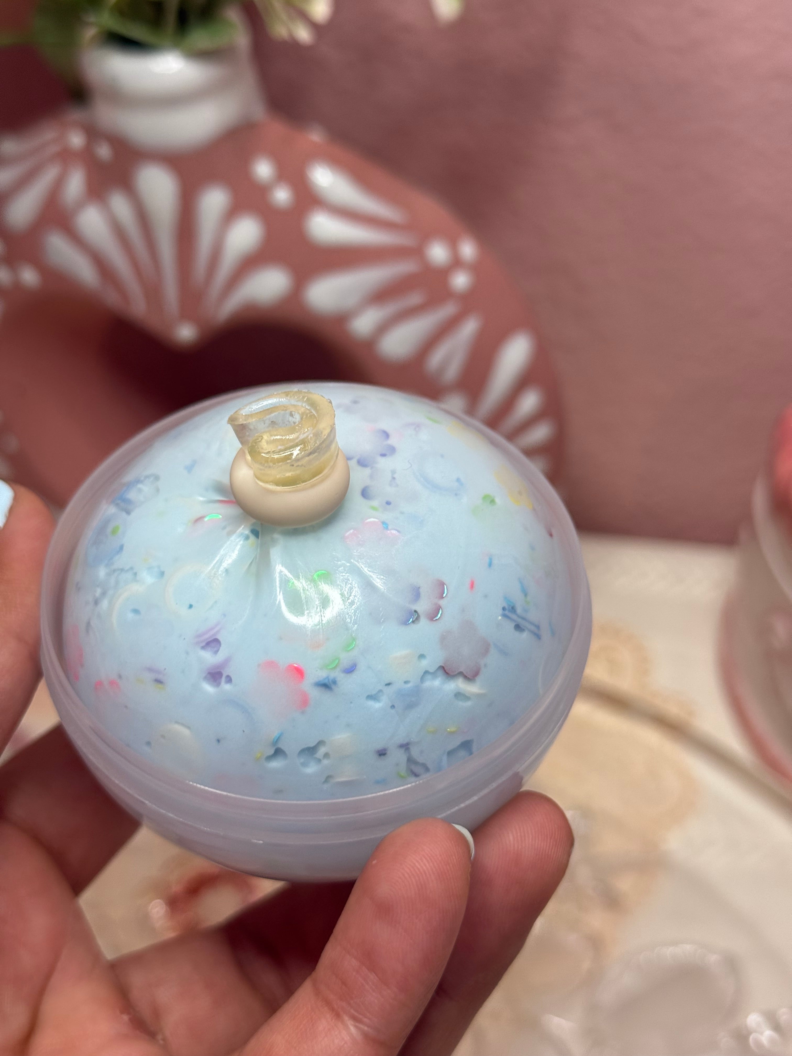 Crunchy Yogurt Balls - Large Handmade Crunchy Squishy