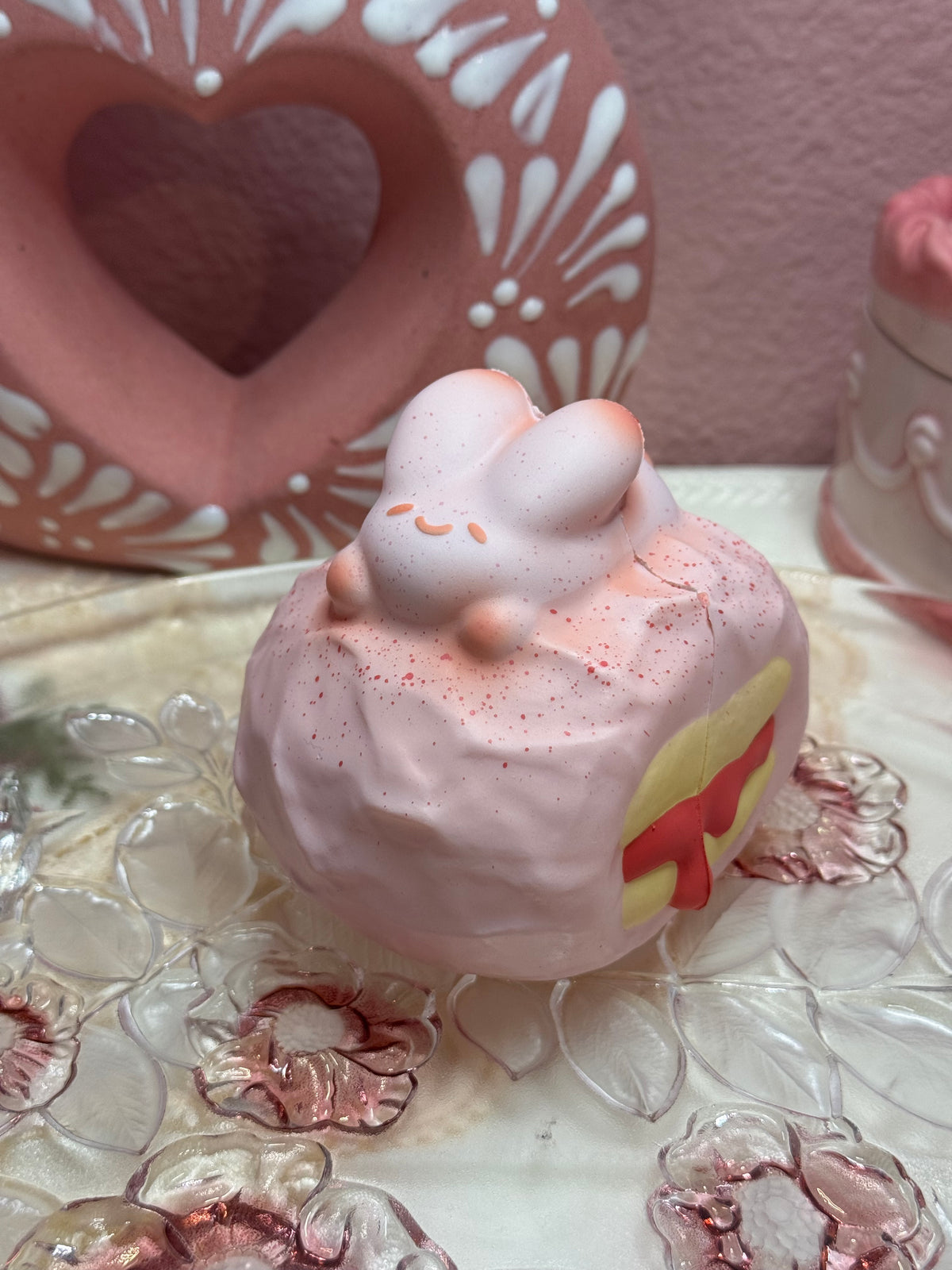 Bunny Cream Puff Layered Cake Squishy - Smilegogo