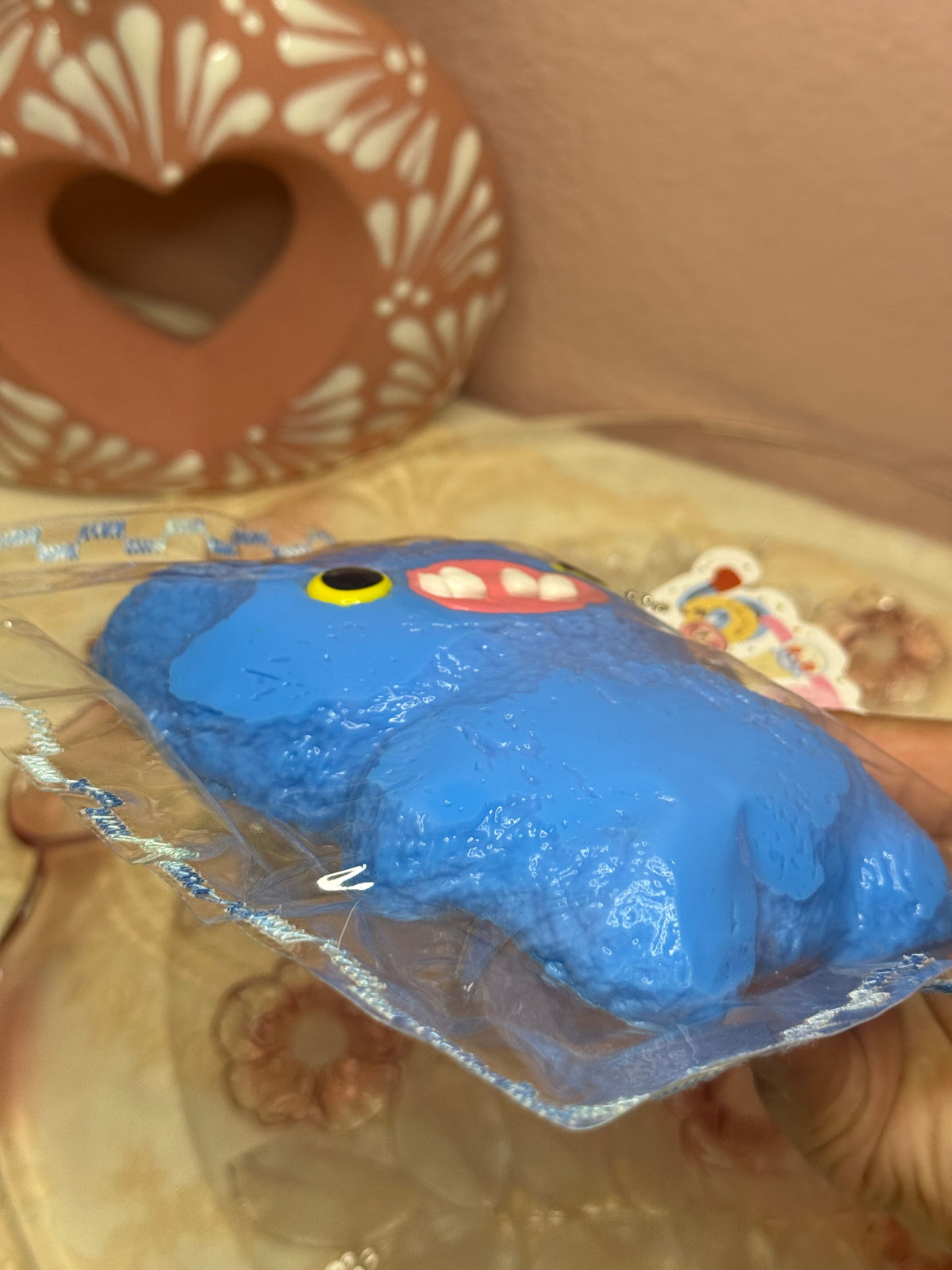 Bright Blue Fuggler Taba - Food Grade Silicone Squishy