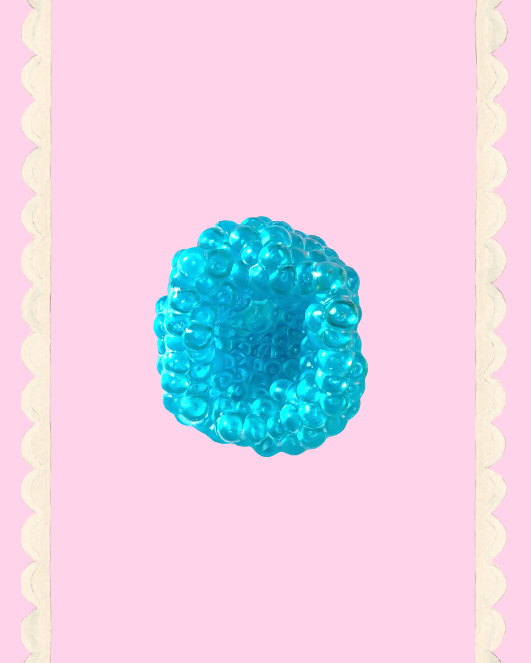 Glass Bead Crunchy Squishy Ball