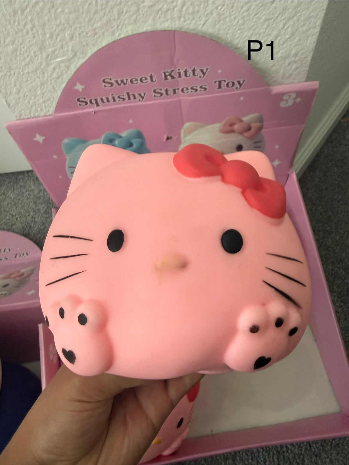 DEFECTED HK KITTY JUMBO Squishies