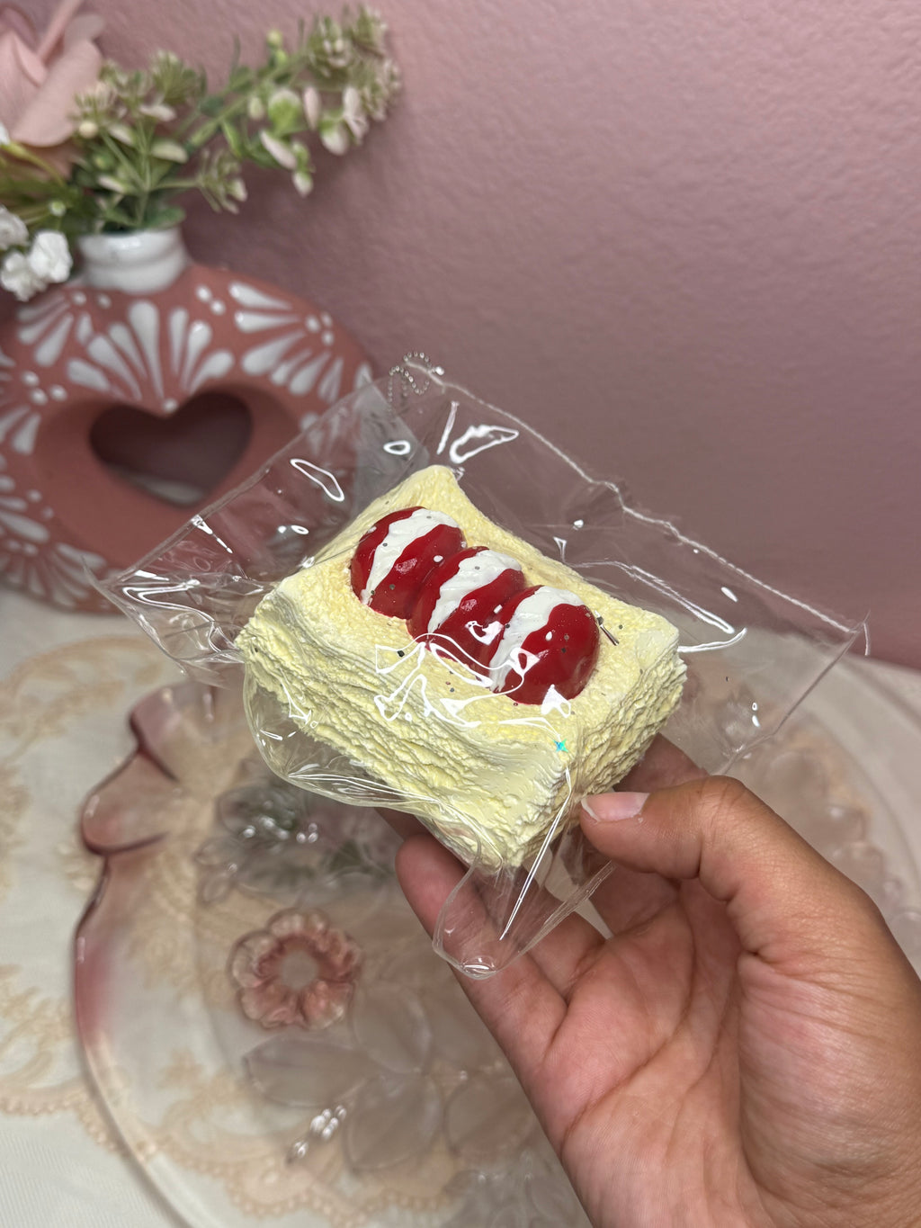 Tomato Creme Sandwhich Taba Squishy- Food Grade Silicone Squishy