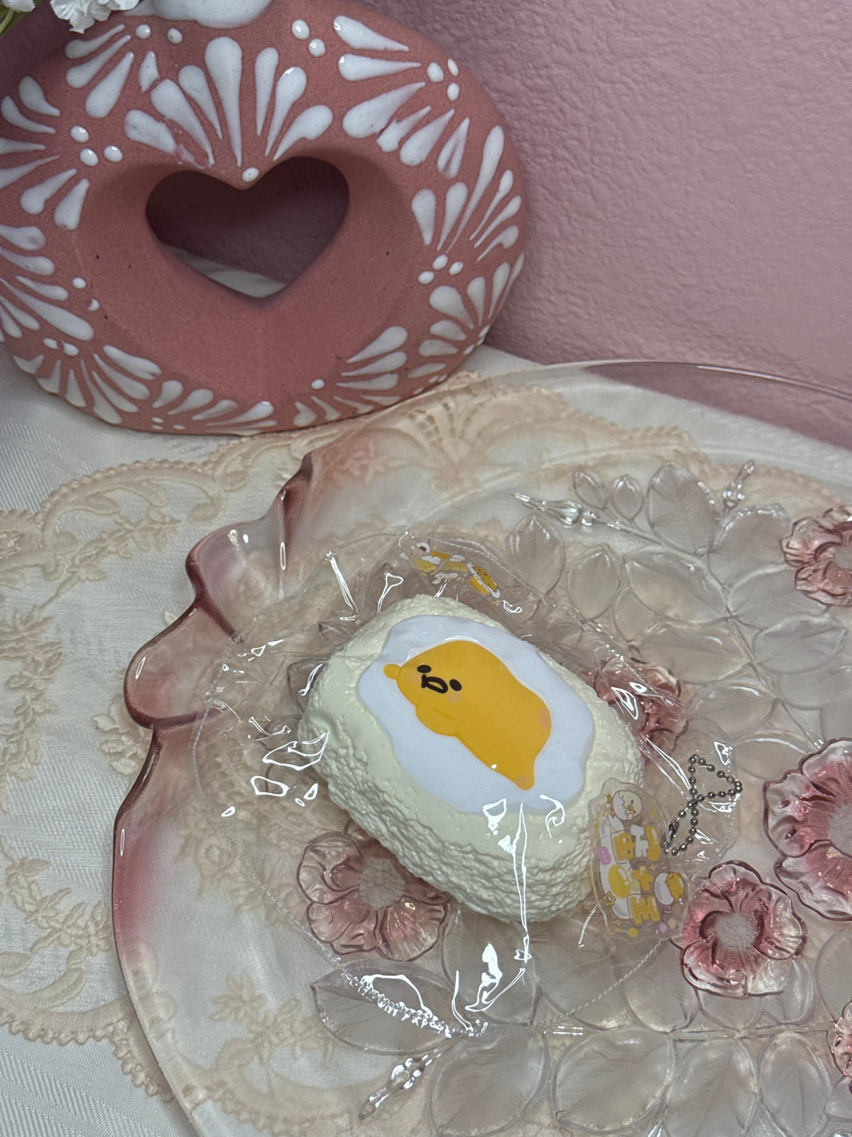 Gudetama Egg Man Taba Squishy - Food grade silicone
