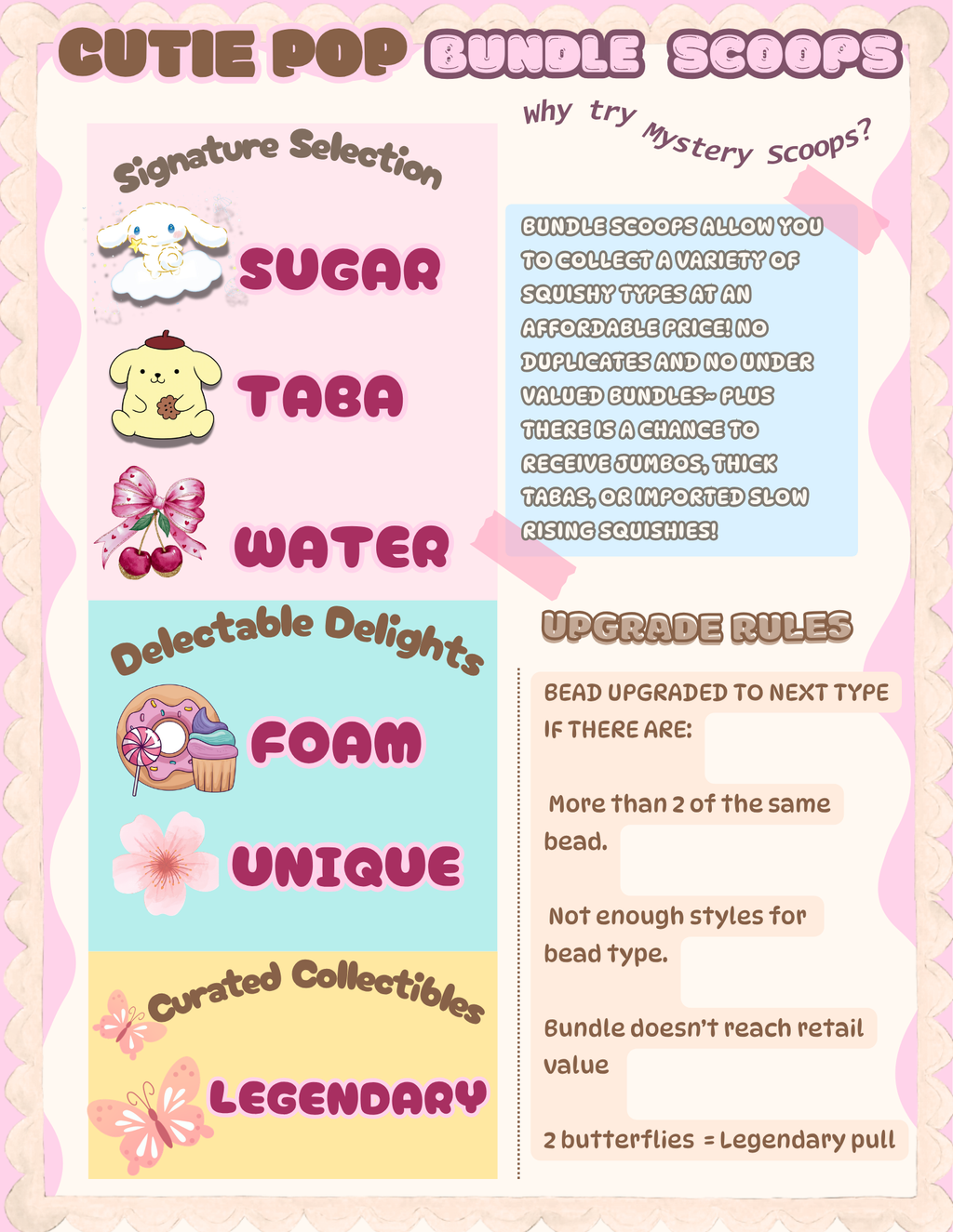 Cutie Pop Bundle Scoops