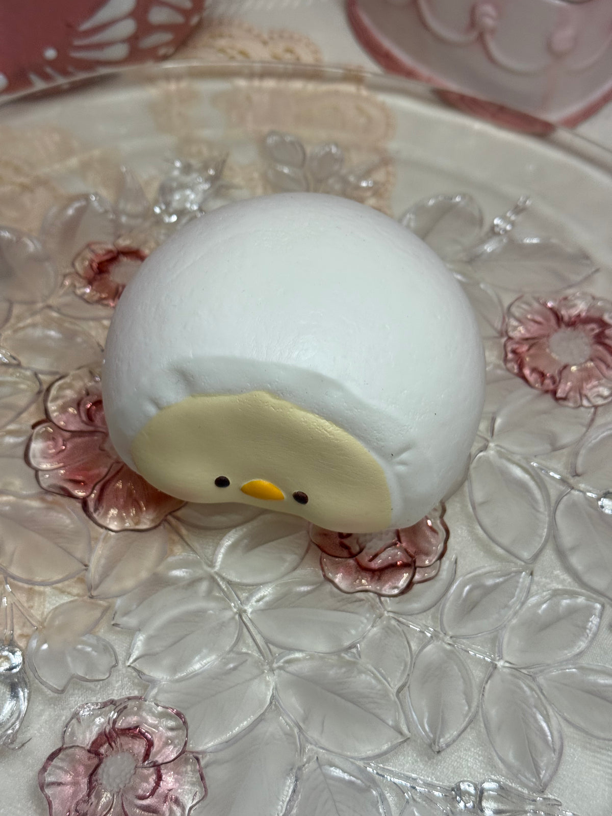"Duckfufu" Snow Mochi Squishy ; Daifuku Duck Dessert - Smilegogo