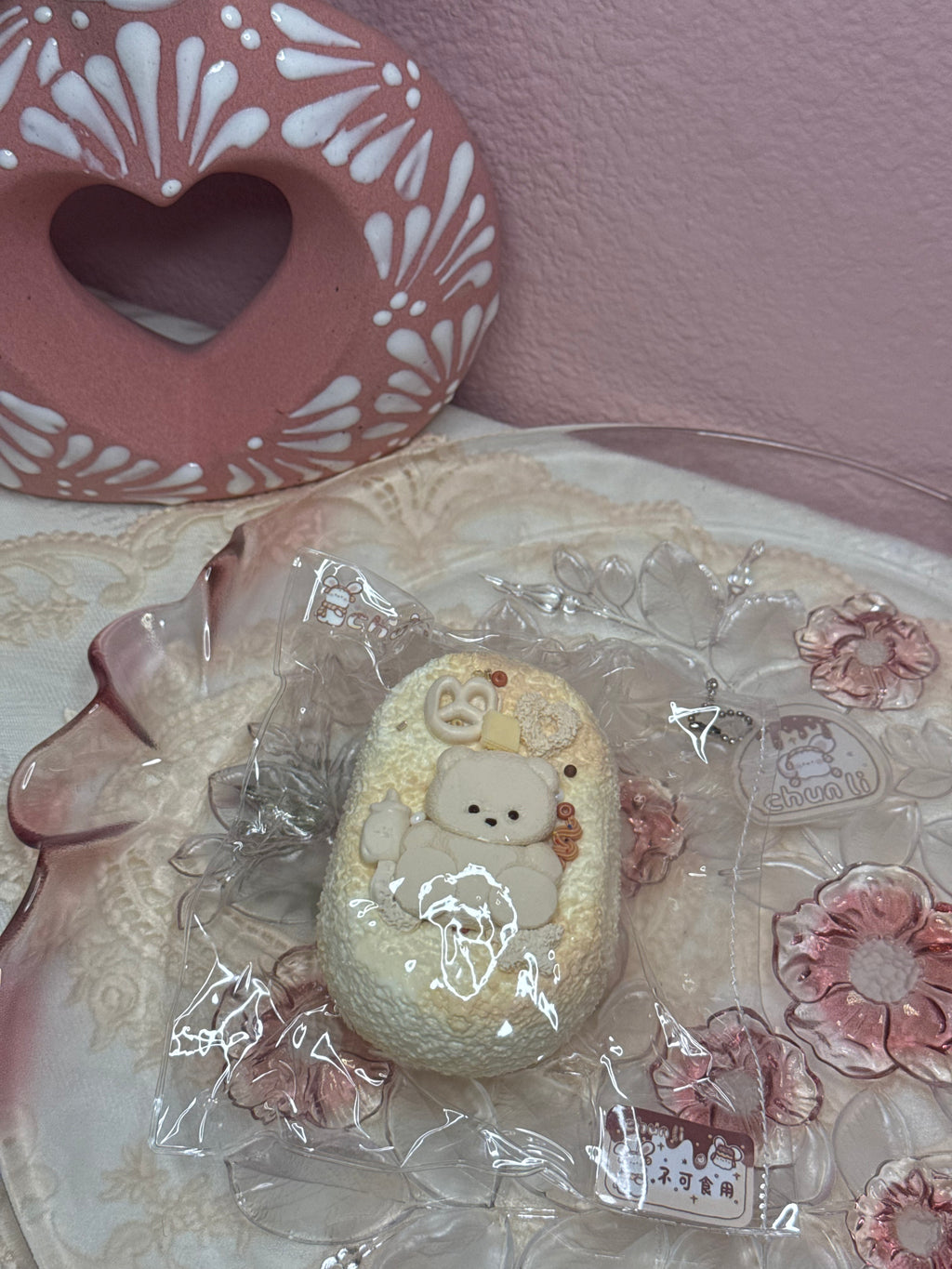 Beige Baby Bear Taba - Food Grade Silicone Squishy