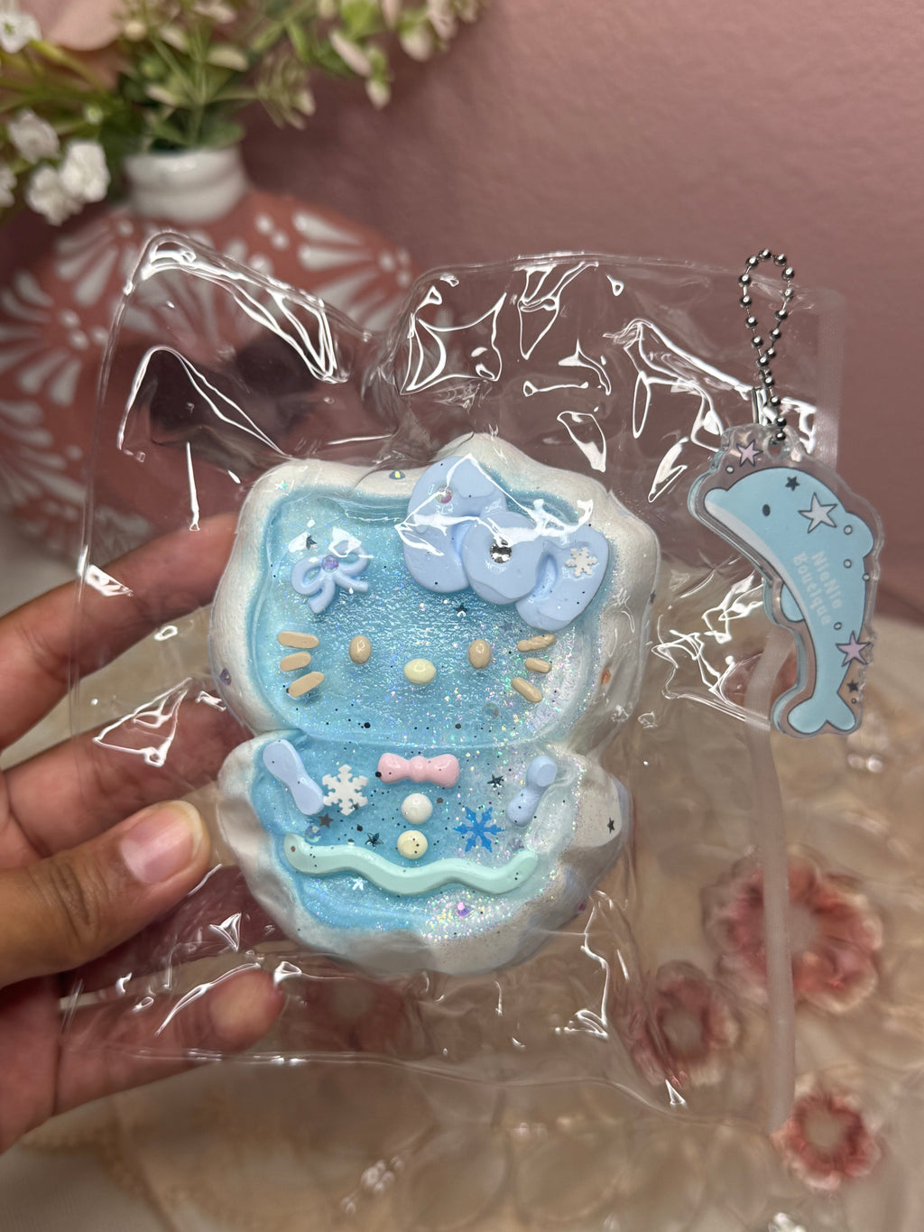 Glacier Kitty Taba - Food Grade Silicone Squishy