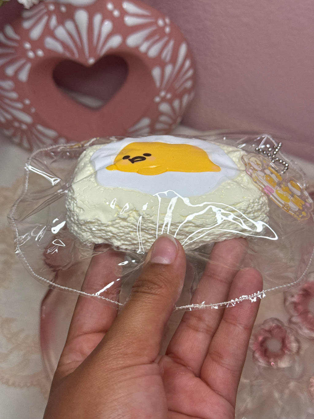 Gudetama Egg Man Taba Squishy - Food grade silicone