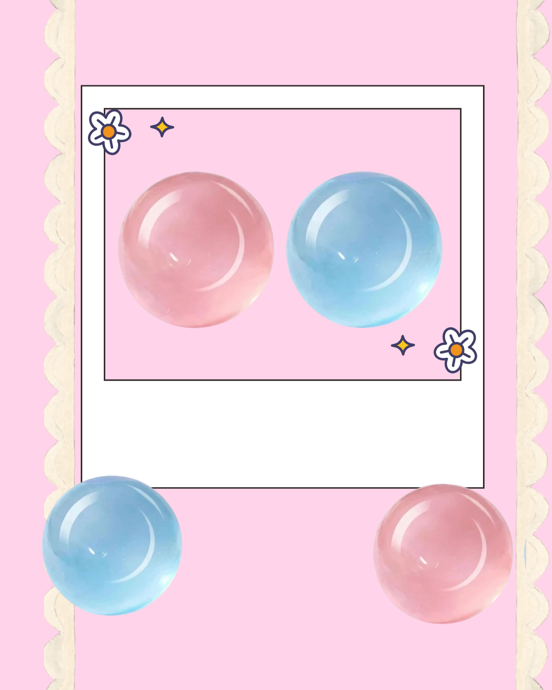 Coconut Oil Ball - No/slow rebound squishy