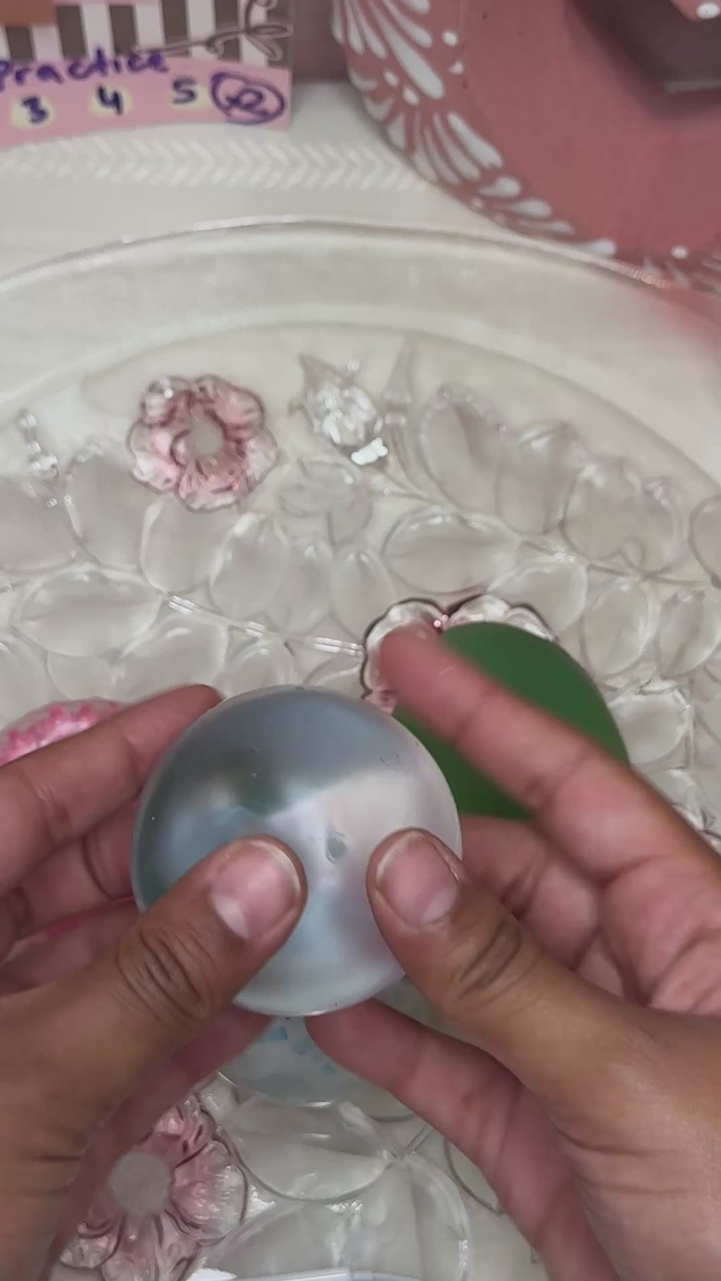 Coconut Oil Ball - No/slow rebound squishy