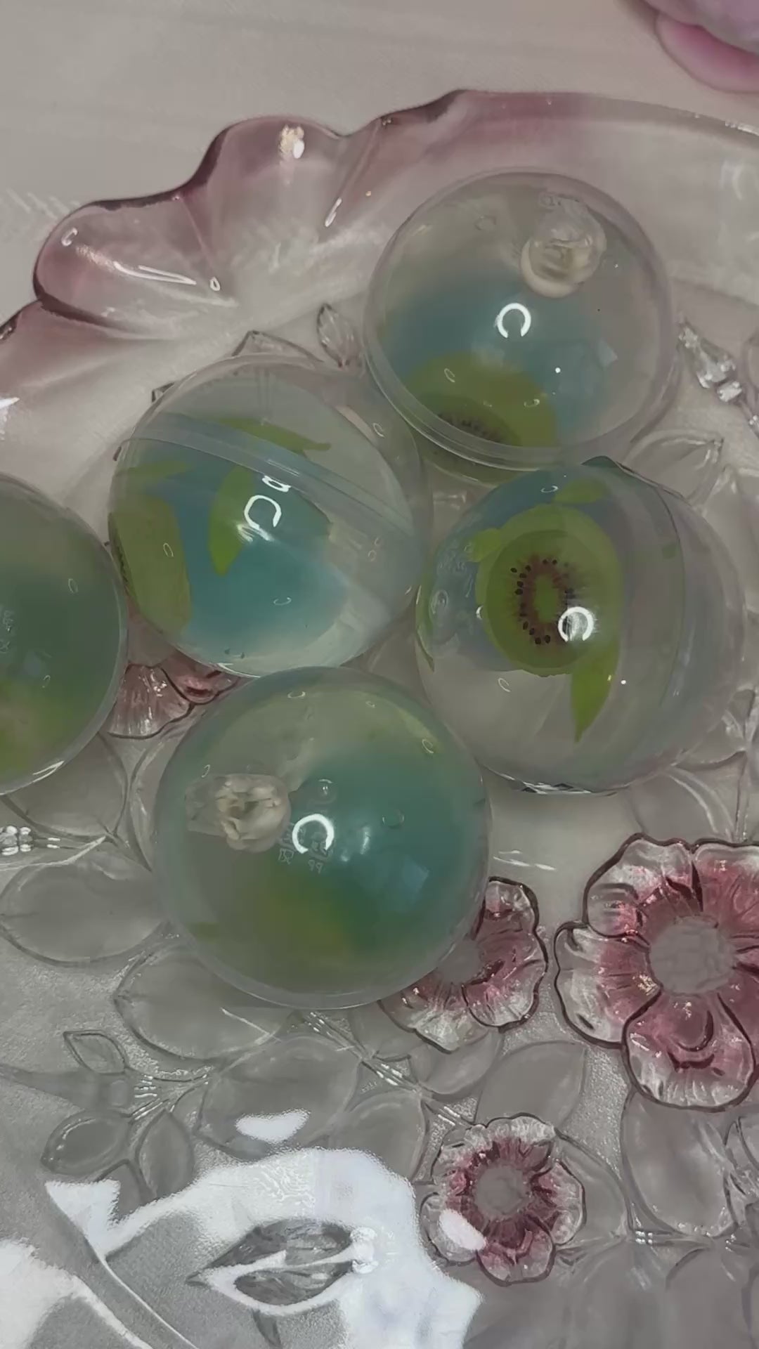 Kiwi Crystal Candy - Handmade Coconut Jelly Ball